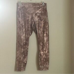 Lululemon gold leggings- brand new